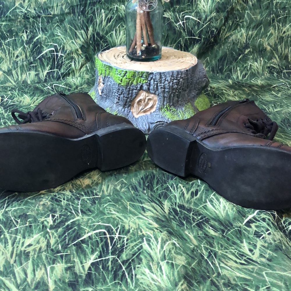 Steve Madden Dark Brown Troopa Boots Size 5 1/2 - Picture 8 of 14